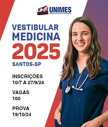 Unimes - Vestibular de Medicina 2025 Universidade Metropolitana de Santos 